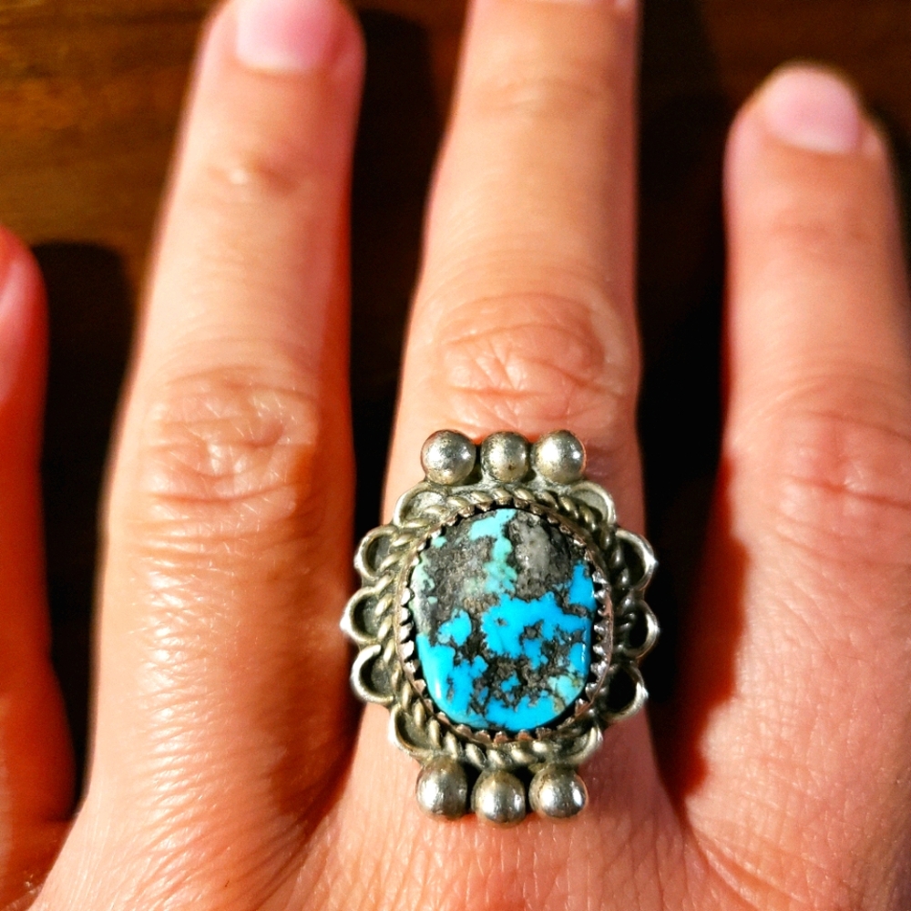Sterling Silver Turquoise Ring